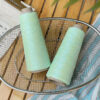 Shiny silver and gold yarn woven INS thread