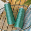 Shiny silver and gold yarn woven INS thread