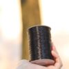 Shiny woven thread Small silver and gold thread