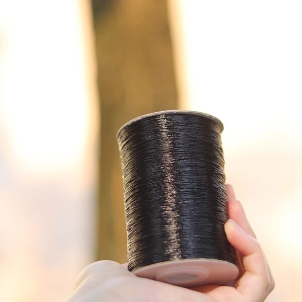 Shiny woven thread Small silver and gold thread