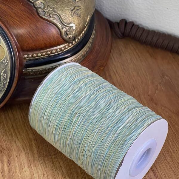 Shiny woven thread Small silver and gold thread